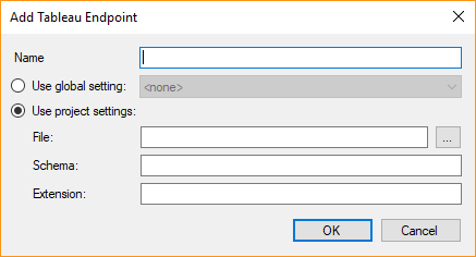 Endpoints – TimeXtender Support